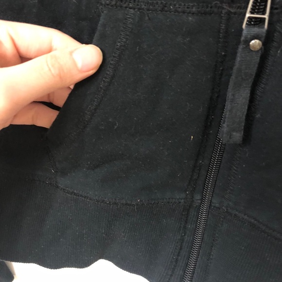 GARAGE | EUC Black Zip up High Neck Sweater - Picture 4 of 6